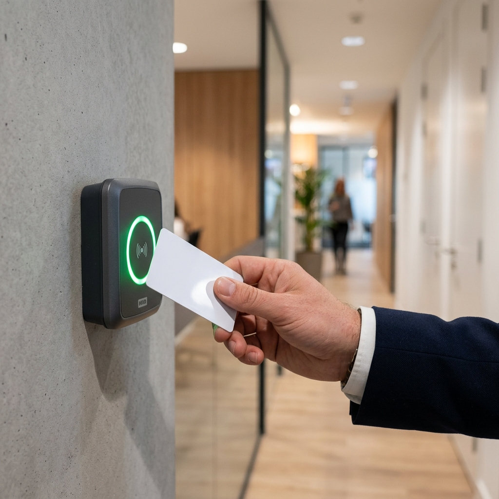 Ir card reader hand