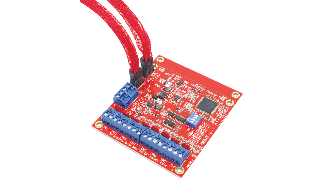 996500PCB&K | UniBus 8 Zone Expander | Moduły rozszerzeń