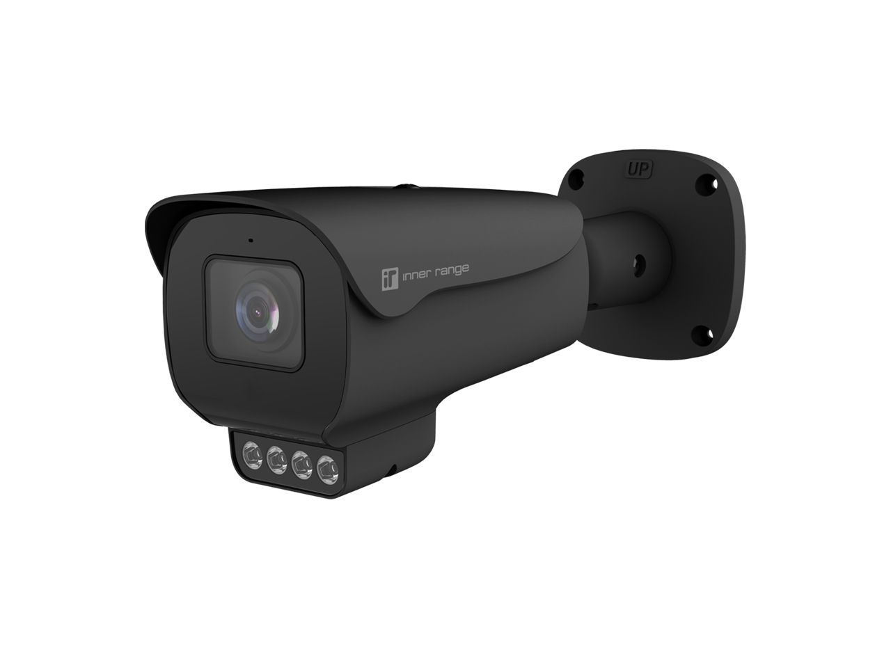 IR-V-C8B-200ZB | IR Video Pro 8MP Zewnętrzna Varifocal Bullet Dual Light Kamera, Active Deterrence 3.6 – 11mm (Czarny) | Kamery IP