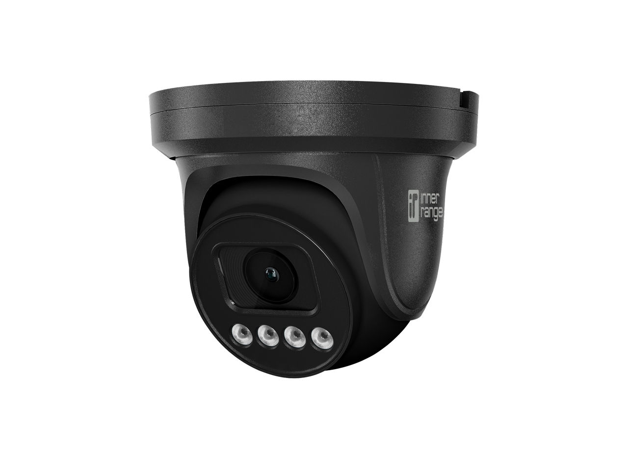 IR-V-C8T-120ZB | IR Video Pro 8MP Zewnętrzna Varifocal Flateye Turret Kamera 3.6 -11mm, Czarny | Kamery IP